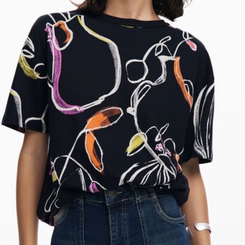 DESIGUAL ARTY T-SHIRT